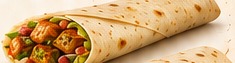 Paneer Tikka Wrap