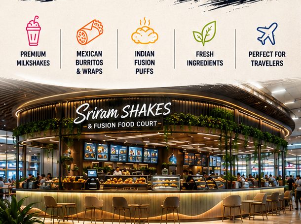 Modern Sriram Shakes store concept